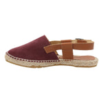 Alpargata Cuero Mujer Calatea Rojo Rockford