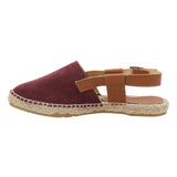 Alpargata Cuero Mujer Calatea Rojo Rockford