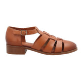 Zapato Cuero Mujer Lala Café Rockford