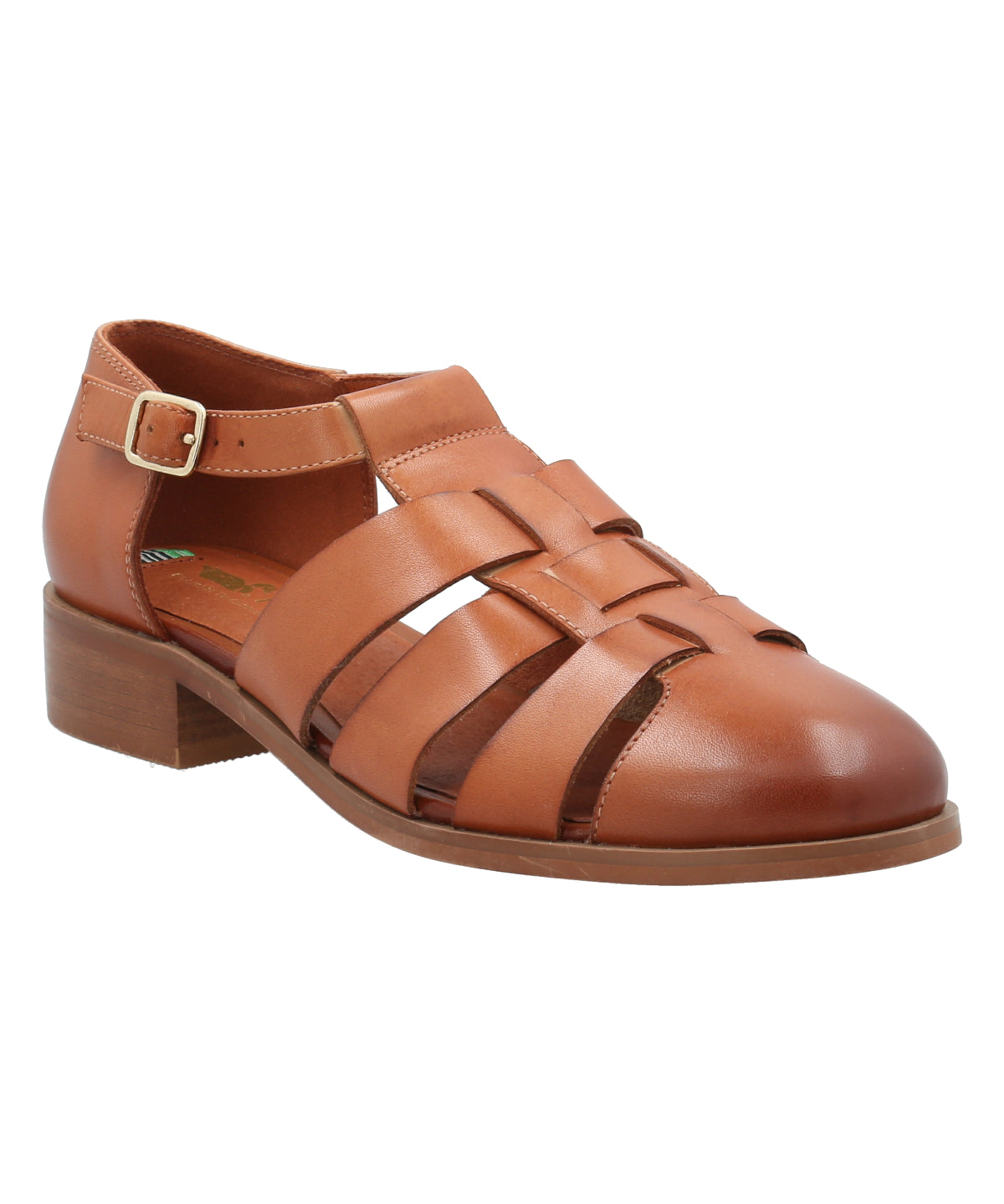 Zapato Cuero Mujer Lala Café Rockford