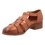 Zapato Cuero Mujer Lala Café Rockford