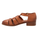 Zapato Cuero Mujer Lala Café Rockford