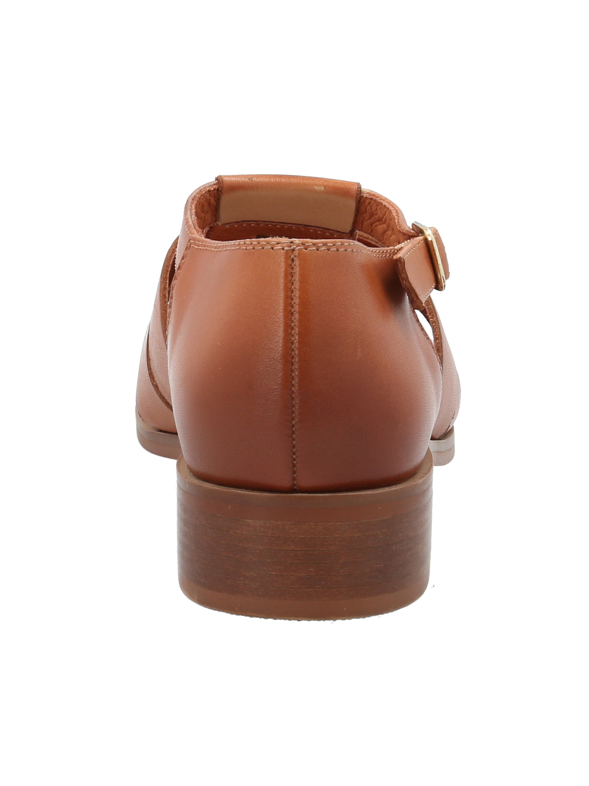 Zapato Cuero Mujer Lala Café Rockford