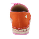 Alpargata Cuero Mujer Amareza Naranjo Rockford