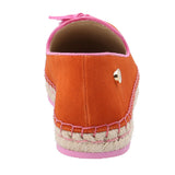Alpargata Cuero Mujer Amareza Naranjo Rockford