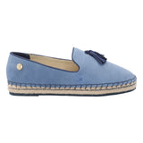 Alpargata Cuero Mujer Amareza Azul Rockford