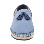 Alpargata Cuero Mujer Amareza Azul Rockford