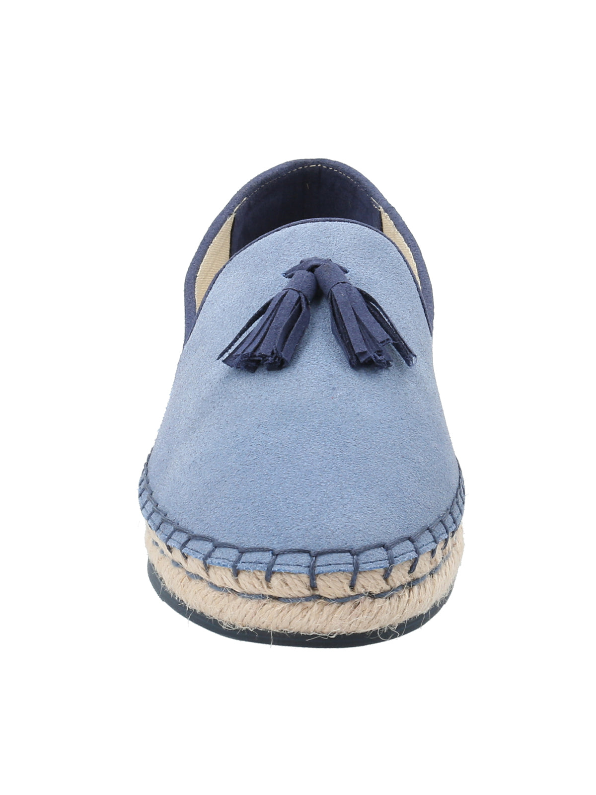 Alpargata Cuero Mujer Amareza Azul Rockford