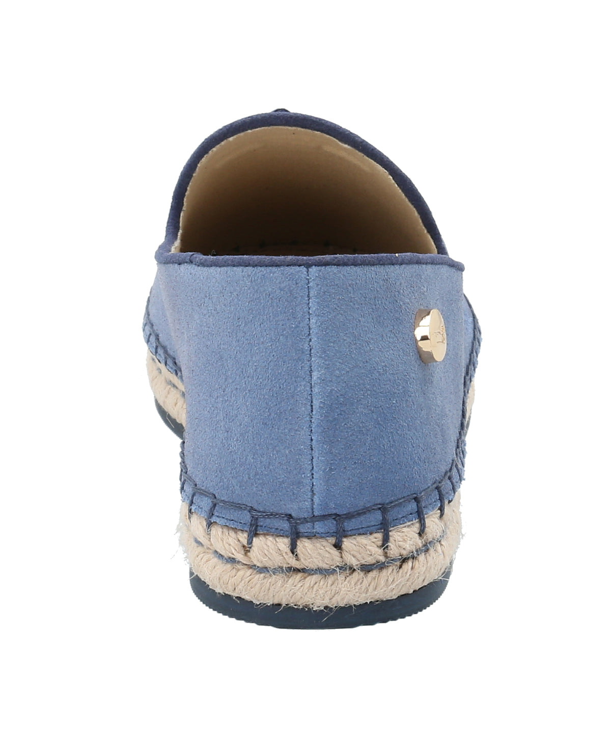 Alpargata Cuero Mujer Amareza Azul Rockford