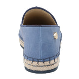Alpargata Cuero Mujer Amareza Azul Rockford