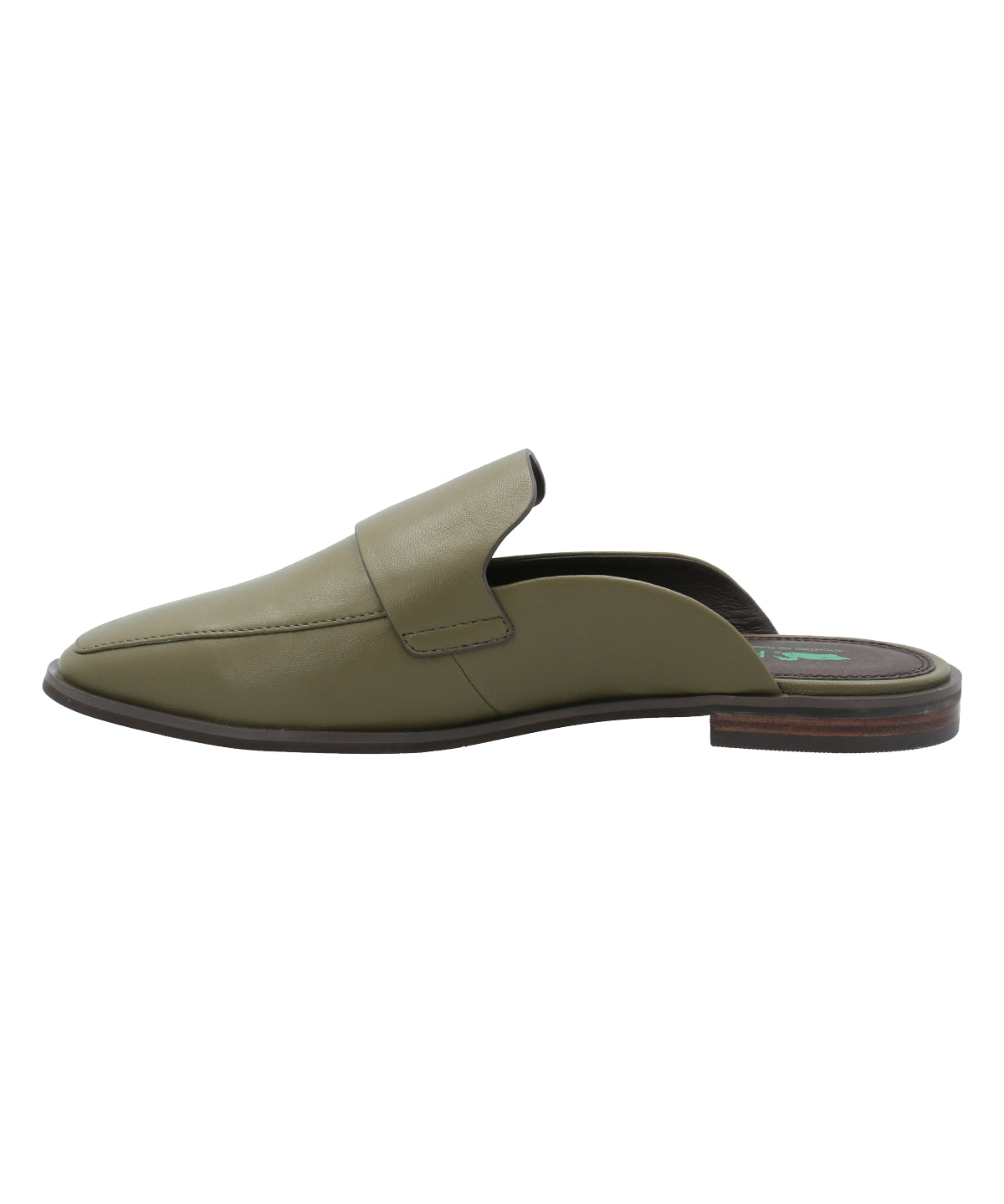 Zapato Cuero Mujer Somel Verde Rockford