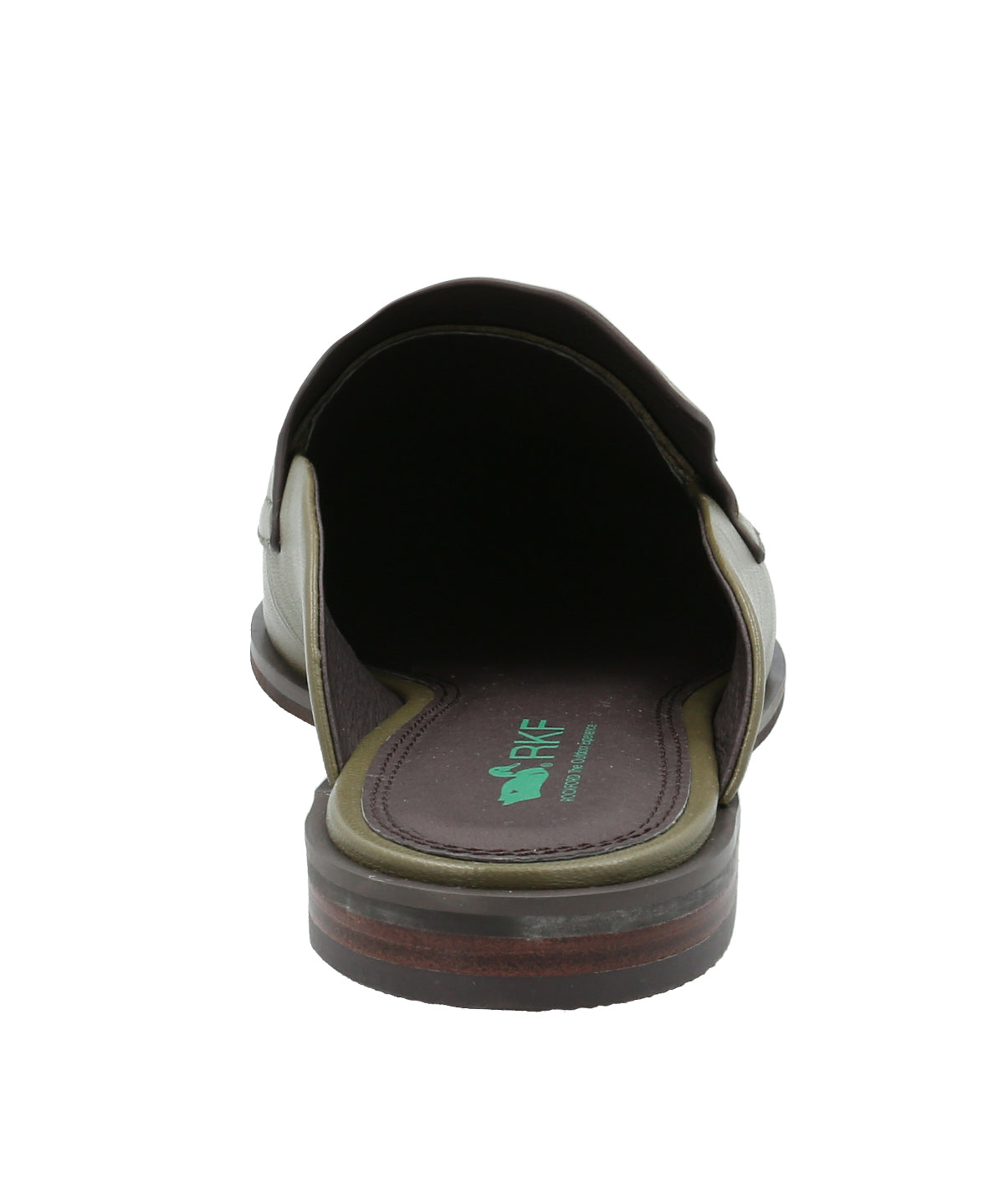 Zapato Cuero Mujer Somel Verde Rockford