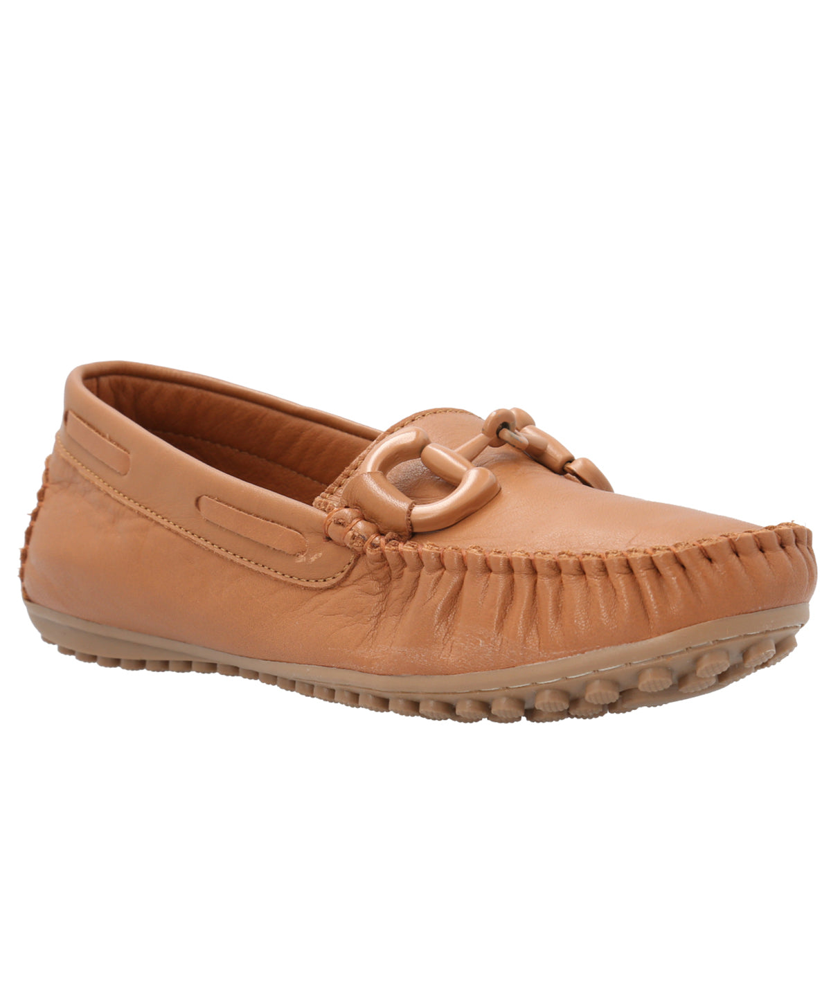 Mocasín Cuero Mujer Marizia Café Rockford