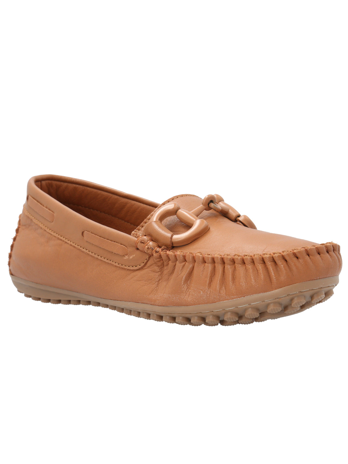 Mocasín Cuero Mujer Marizia Café Rockford