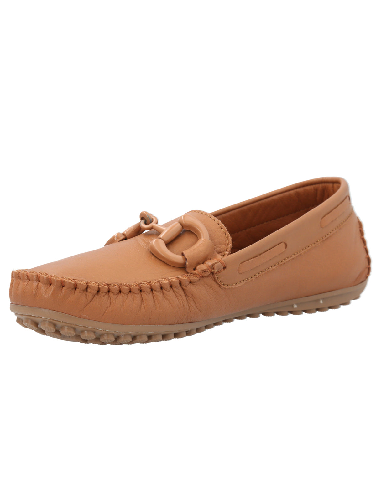 Mocasín Cuero Mujer Marizia Café Rockford