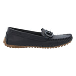 Mocasín Cuero Mujer Marizia Azul Rockford
