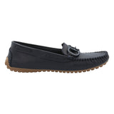 Mocasín Cuero Mujer Marizia Azul Rockford
