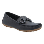 Mocasín Cuero Mujer Marizia Azul Rockford