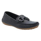 Mocasín Cuero Mujer Marizia Azul Rockford