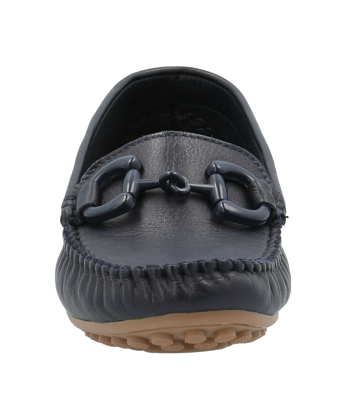 Mocasín Cuero Mujer Marizia Azul Rockford