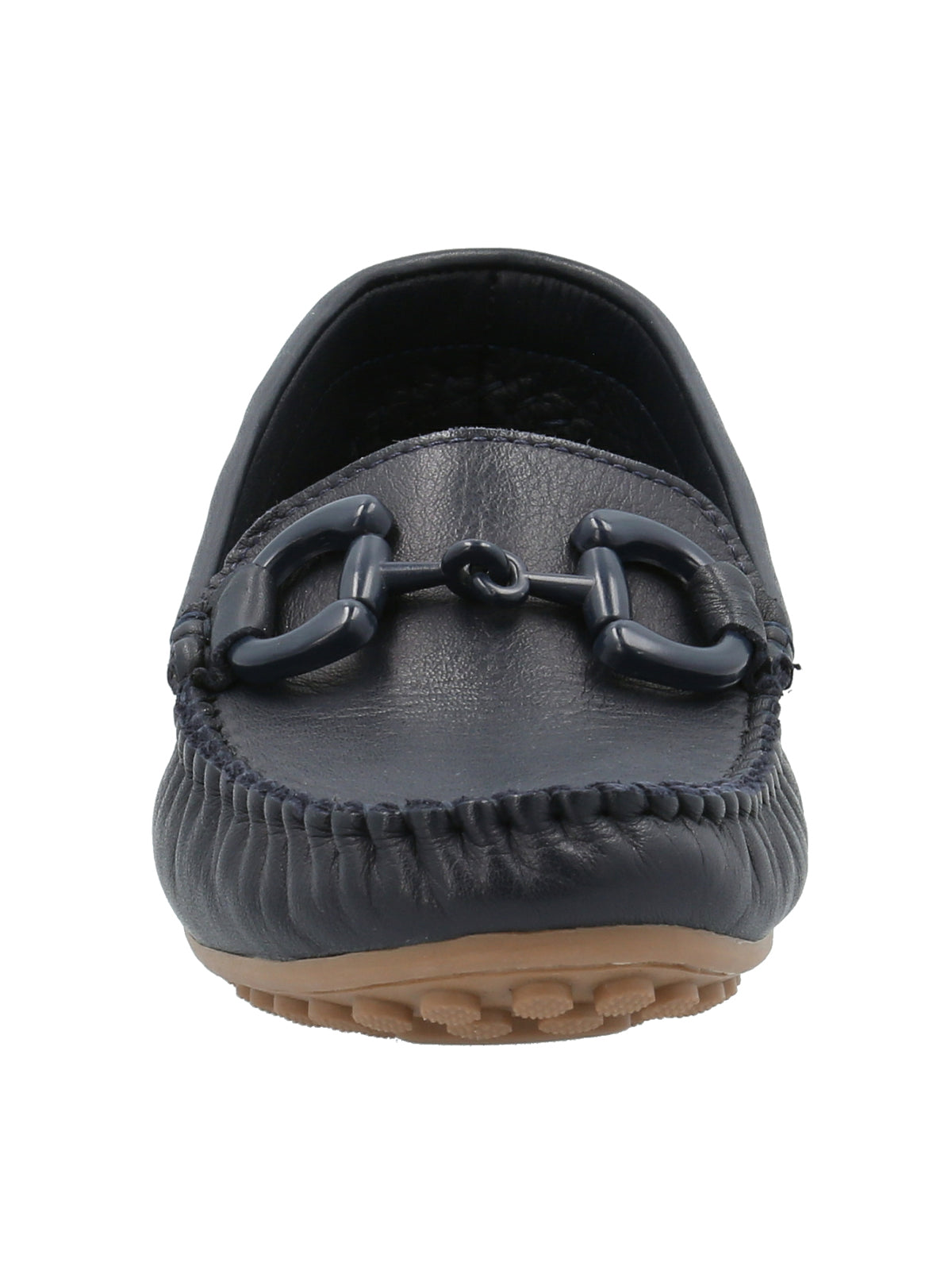 Mocasín Cuero Mujer Marizia Azul Rockford