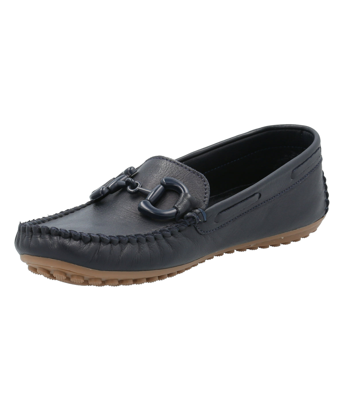 Mocasín Cuero Mujer Marizia Azul Rockford