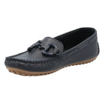 Mocasín Cuero Mujer Marizia Azul Rockford