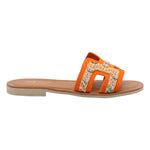 Sandalia Cuero Mujer Eleboro Multicolor Rockford