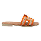 Sandalia Cuero Mujer Eleboro Multicolor Rockford