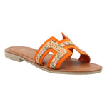Sandalia Cuero Mujer Eleboro Multicolor Rockford
