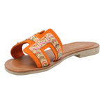 Sandalia Cuero Mujer Eleboro Multicolor Rockford
