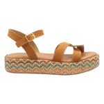Sandalia Cuero Mujer Clavel Multicolor Rockford