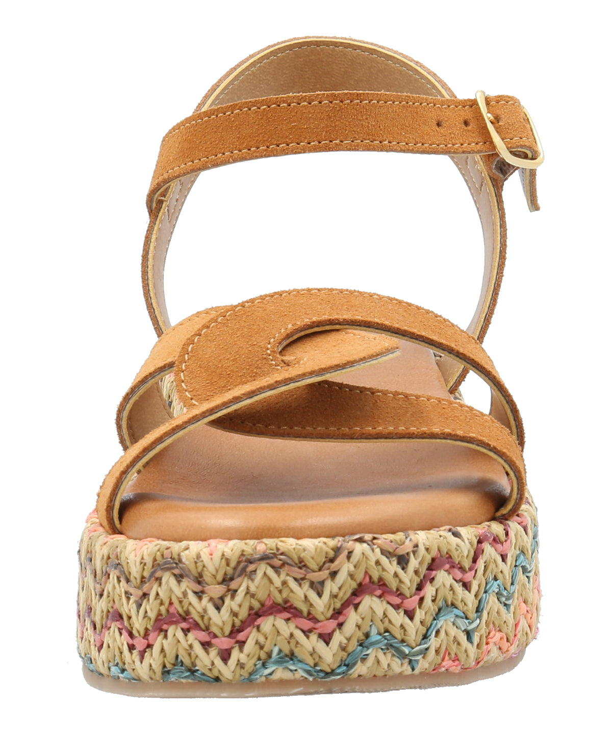Sandalia Cuero Mujer Clavel Multicolor Rockford