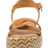 Sandalia Cuero Mujer Clavel Multicolor Rockford