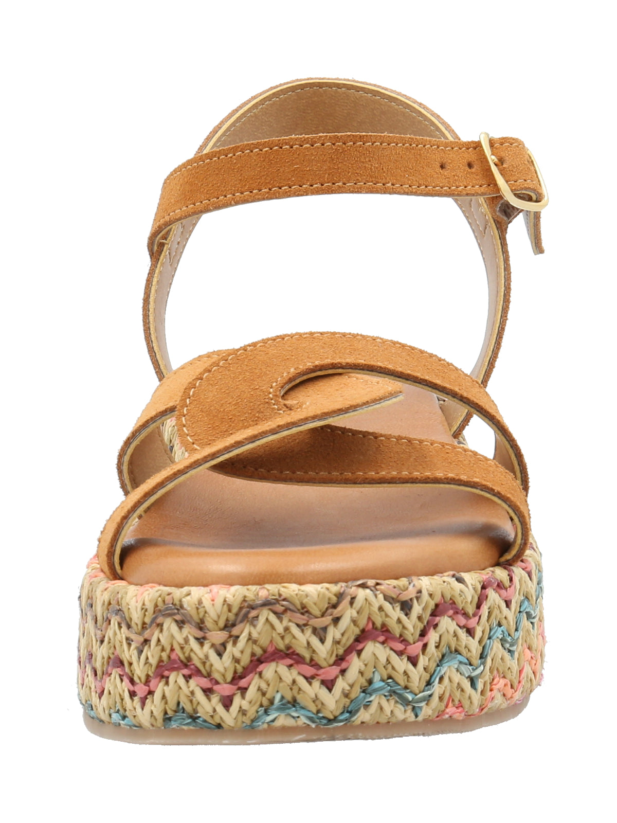 Sandalia Cuero Mujer Clavel Multicolor Rockford