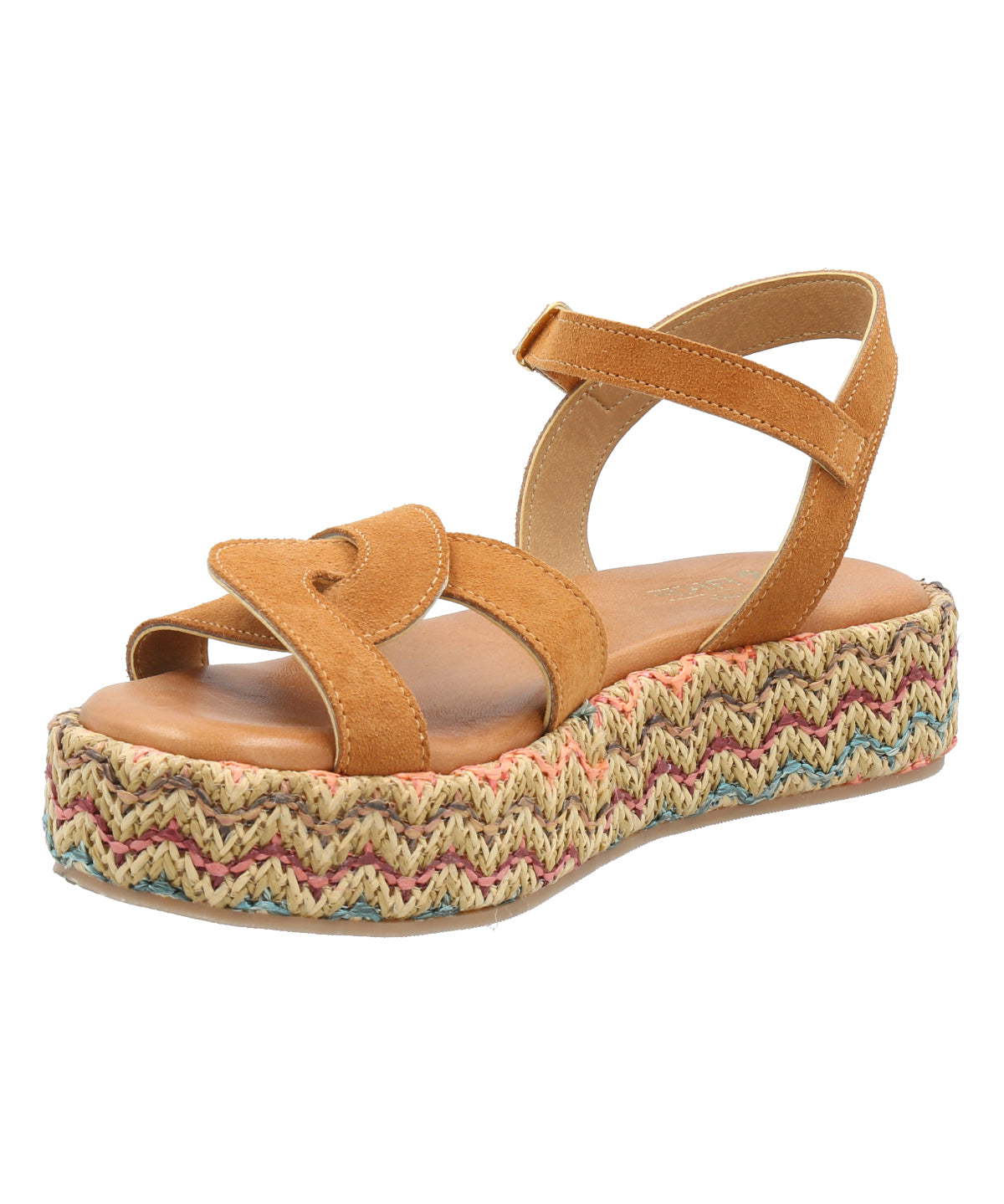 Sandalia Cuero Mujer Clavel Multicolor Rockford
