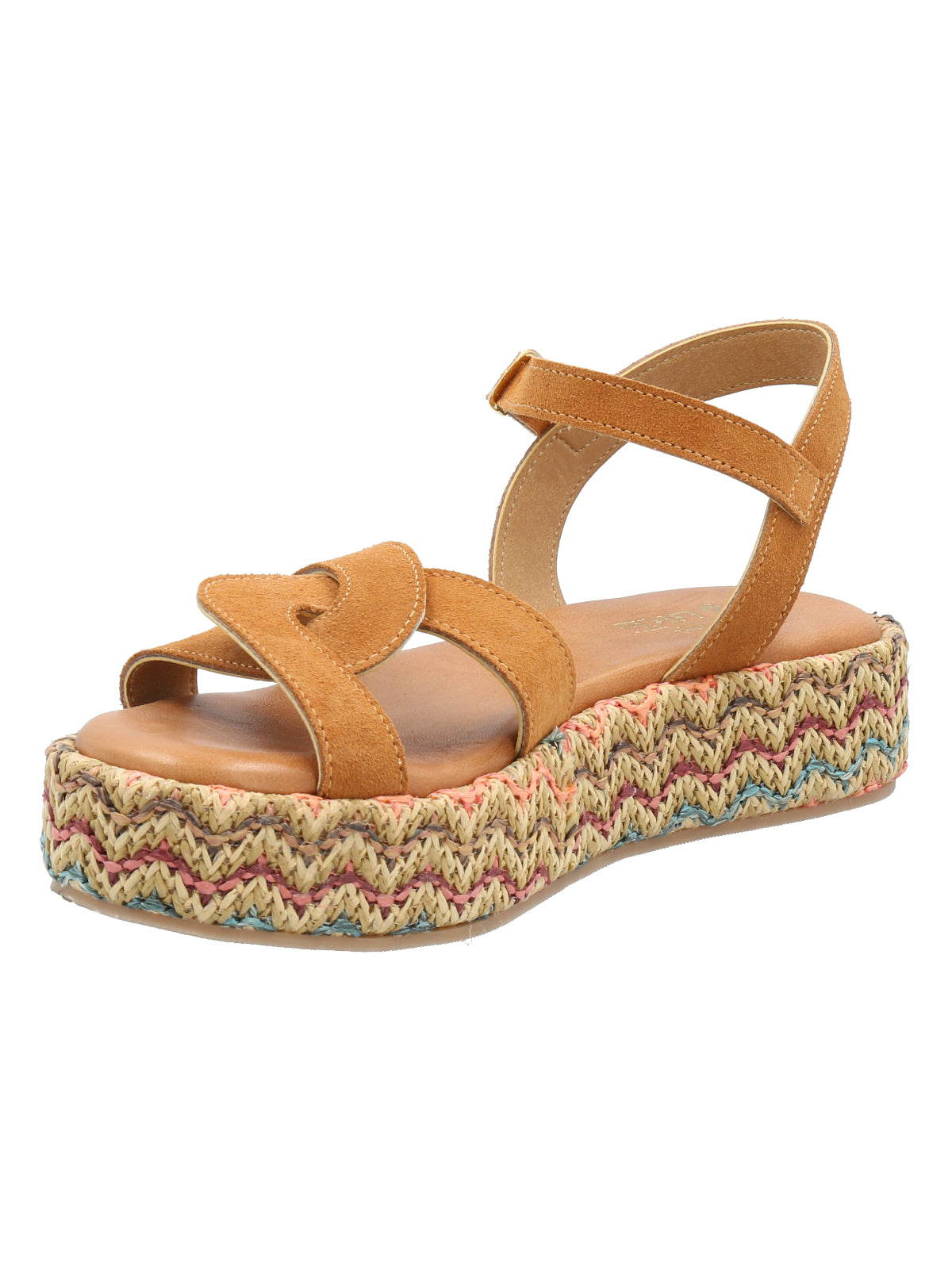 Sandalia Cuero Mujer Clavel Multicolor Rockford