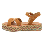 Sandalia Cuero Mujer Clavel Multicolor Rockford