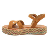 Sandalia Cuero Mujer Clavel Multicolor Rockford