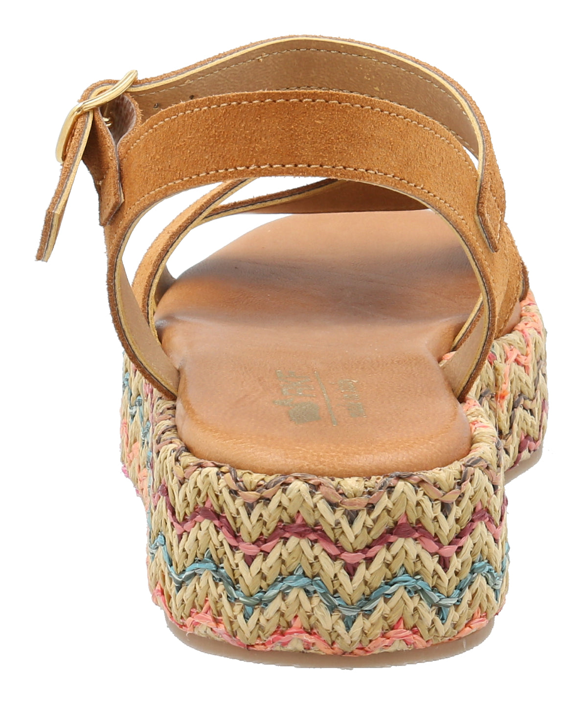 Sandalia Cuero Mujer Clavel Multicolor Rockford