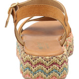 Sandalia Cuero Mujer Clavel Multicolor Rockford