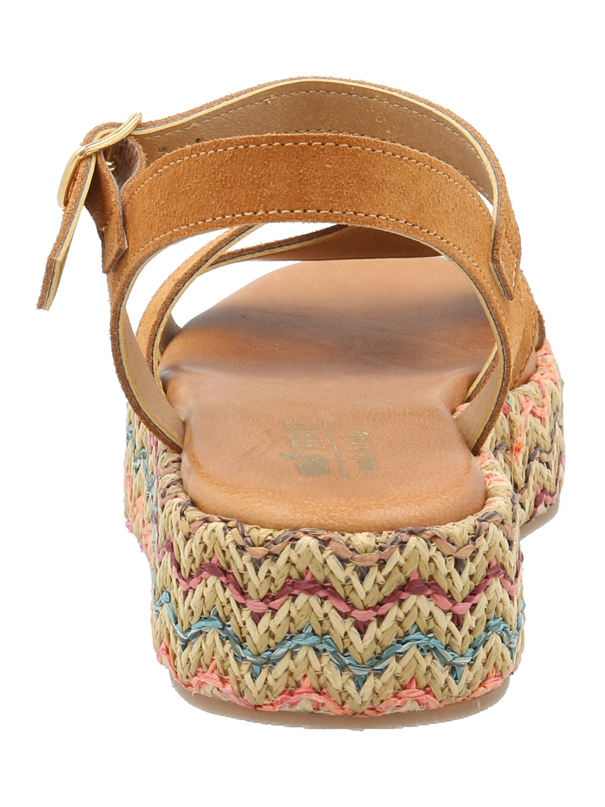 Sandalia Cuero Mujer Clavel Multicolor Rockford