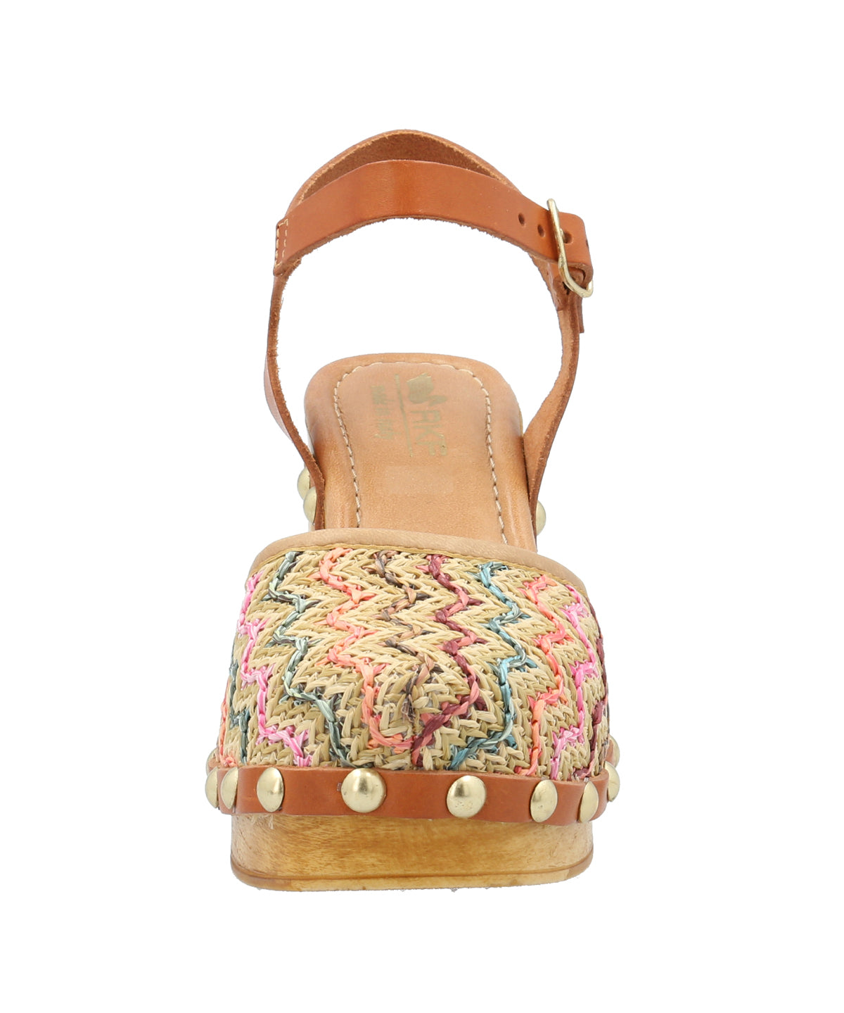 Sueco Cuero Mujer Azafran Multicolor Rockford