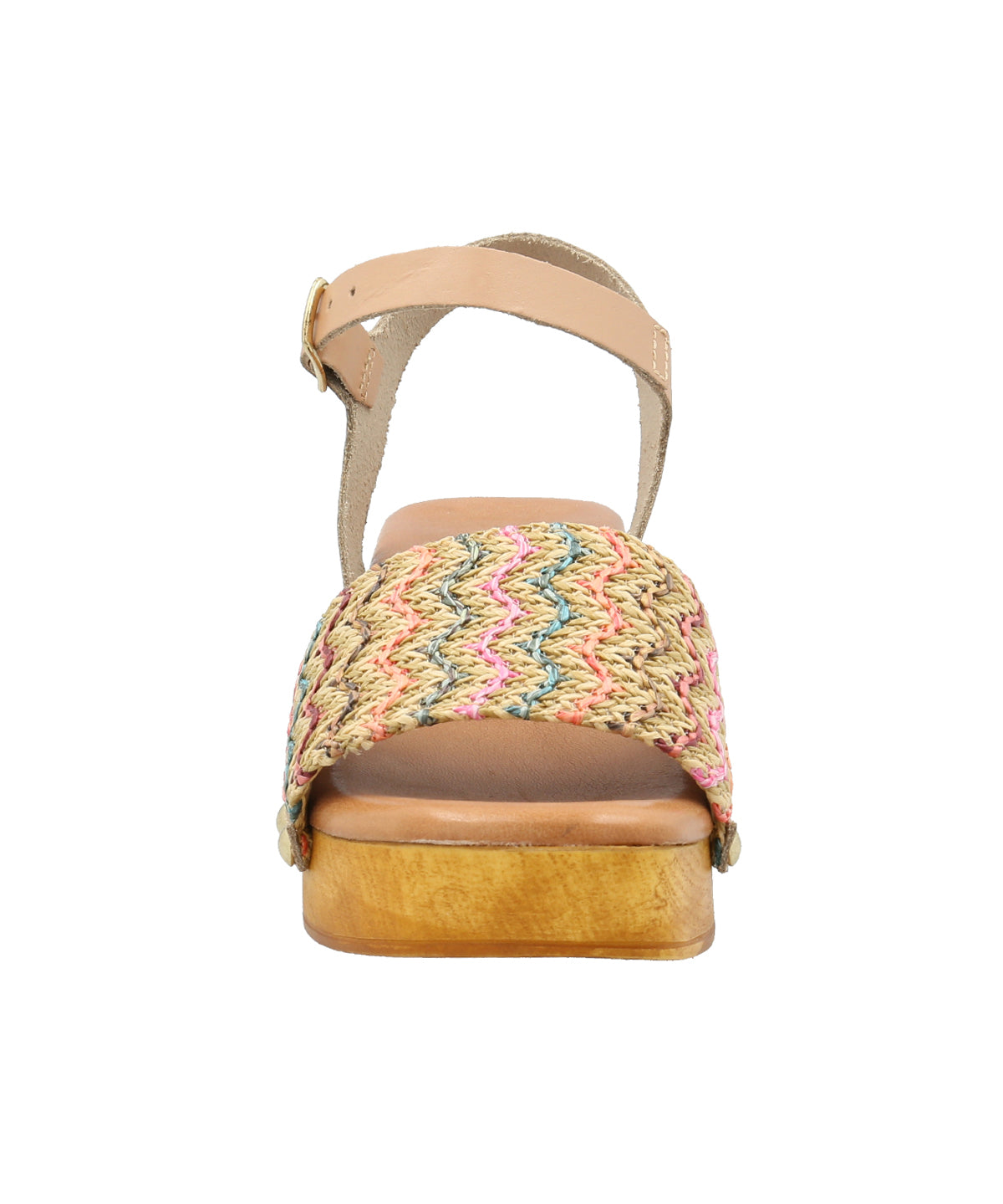 Sandalia Cuero Mujer Geranio Multicolor Rockford