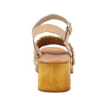 Sandalia Cuero Mujer Geranio Multicolor Rockford