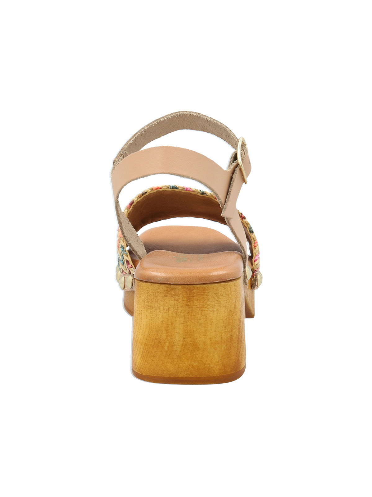 Sandalia Cuero Mujer Geranio Multicolor Rockford