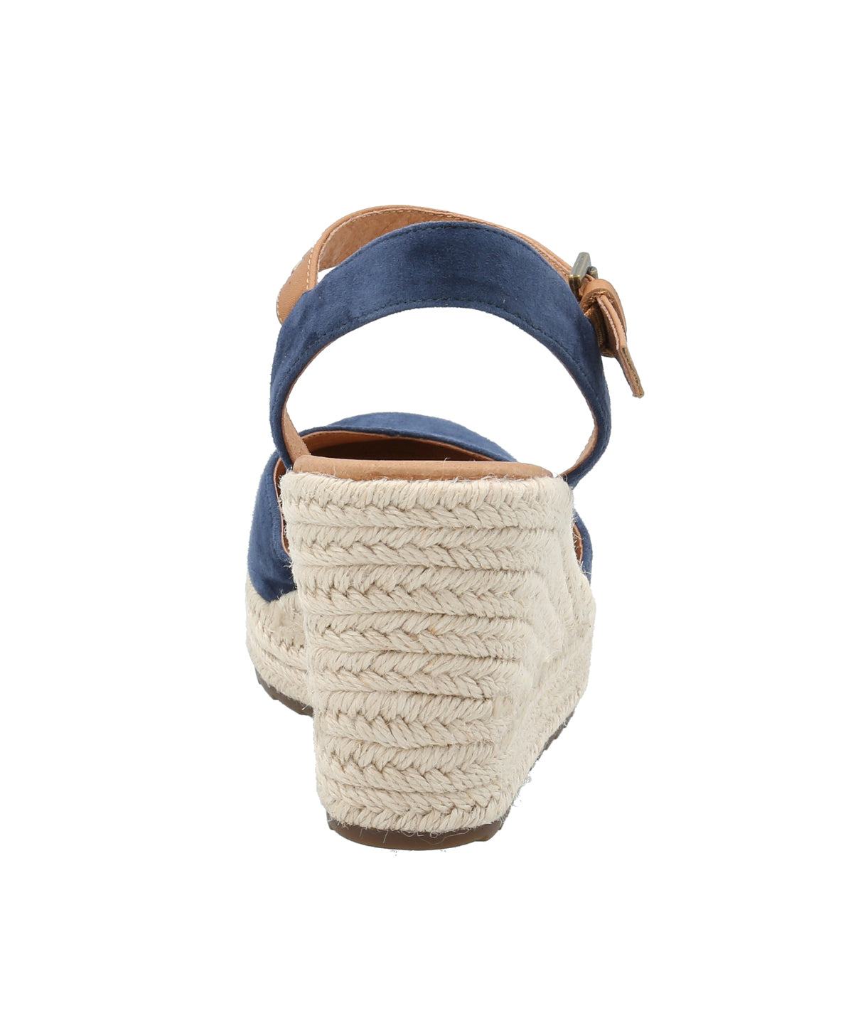 Alpargata Cuero Mujer Lis Azul Rockford