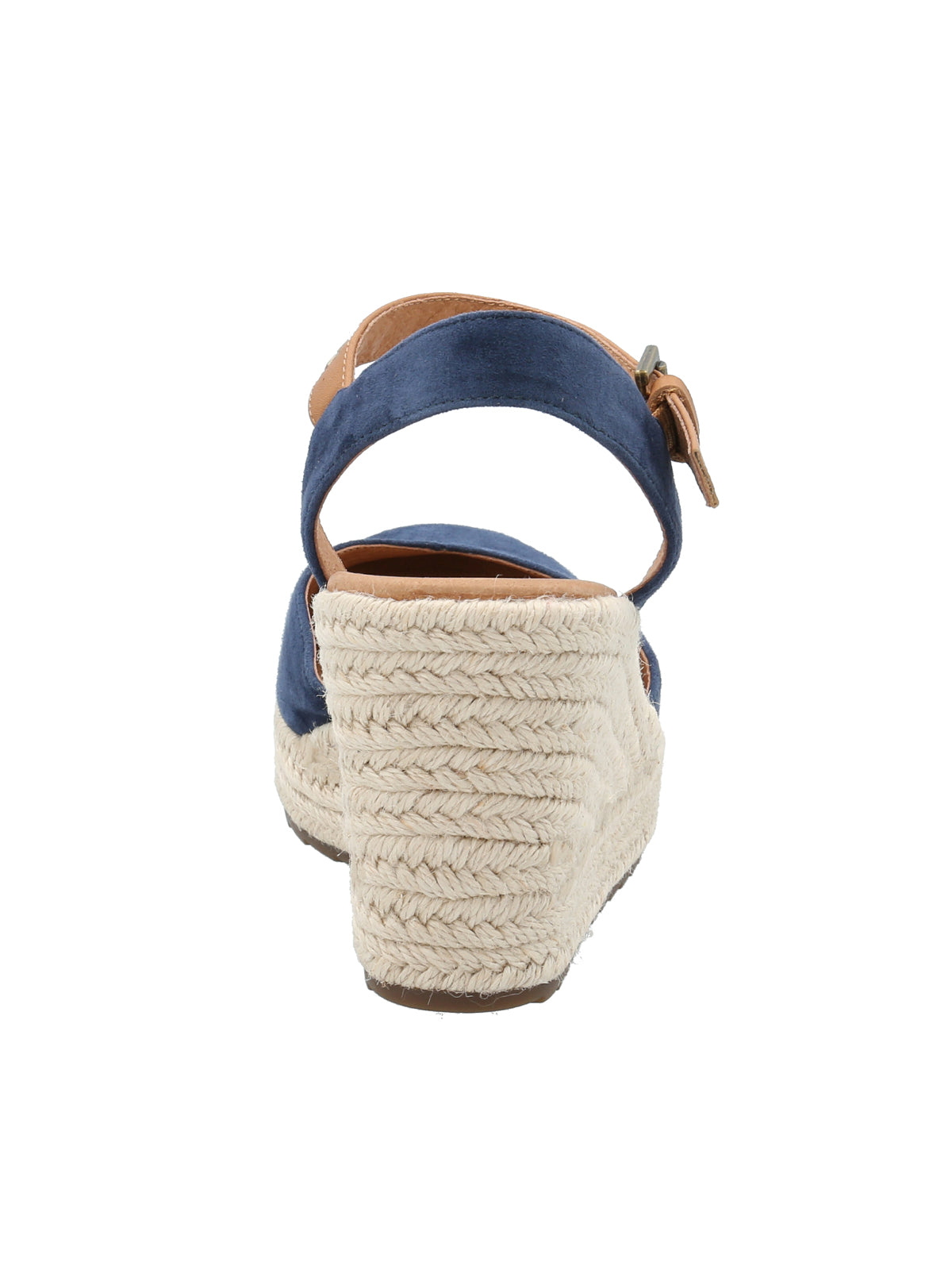 Alpargata Cuero Mujer Lis Azul Rockford