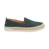 Alpargata Cuero Mujer Agapanto Verde Rockford