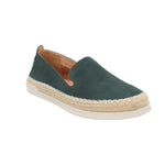 Alpargata Cuero Mujer Agapanto Verde Rockford